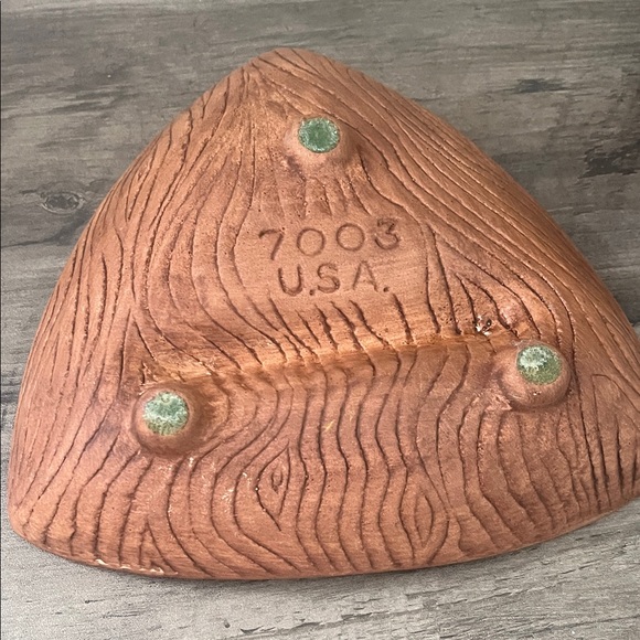 California Pottery Vintage ceramic tiki ashtray - Picture 2 of 2